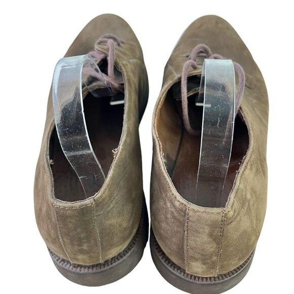 Eddie Bauer Mens Brown Lace UP Oxford Real Leather Casual Shoes Vibram Sole 14 Eddie Bauer Mens Brown Lace UP Oxford Real Leather Casual  main image 3